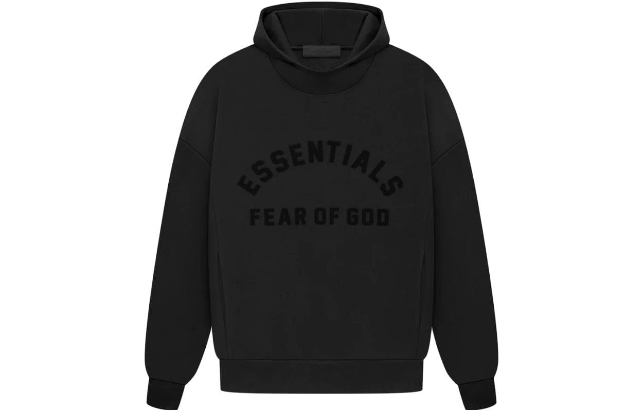Fear Of God Essentials logoprint dropshoulder hoodie