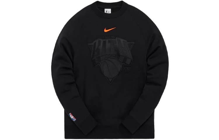 Kith & Nike For New York Knicks Fleece Crewneck Black