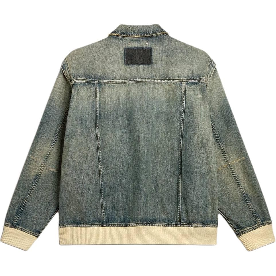Golden Goose Deluxe Brand Zip Up Denim Jacket