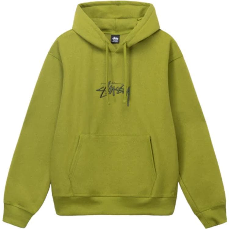 Stussy Stock Logo Applique Hoodie
