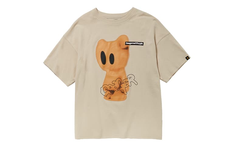 DANGEROUSPEOPLE TShirts Crew Neck Moderate Straight Fit