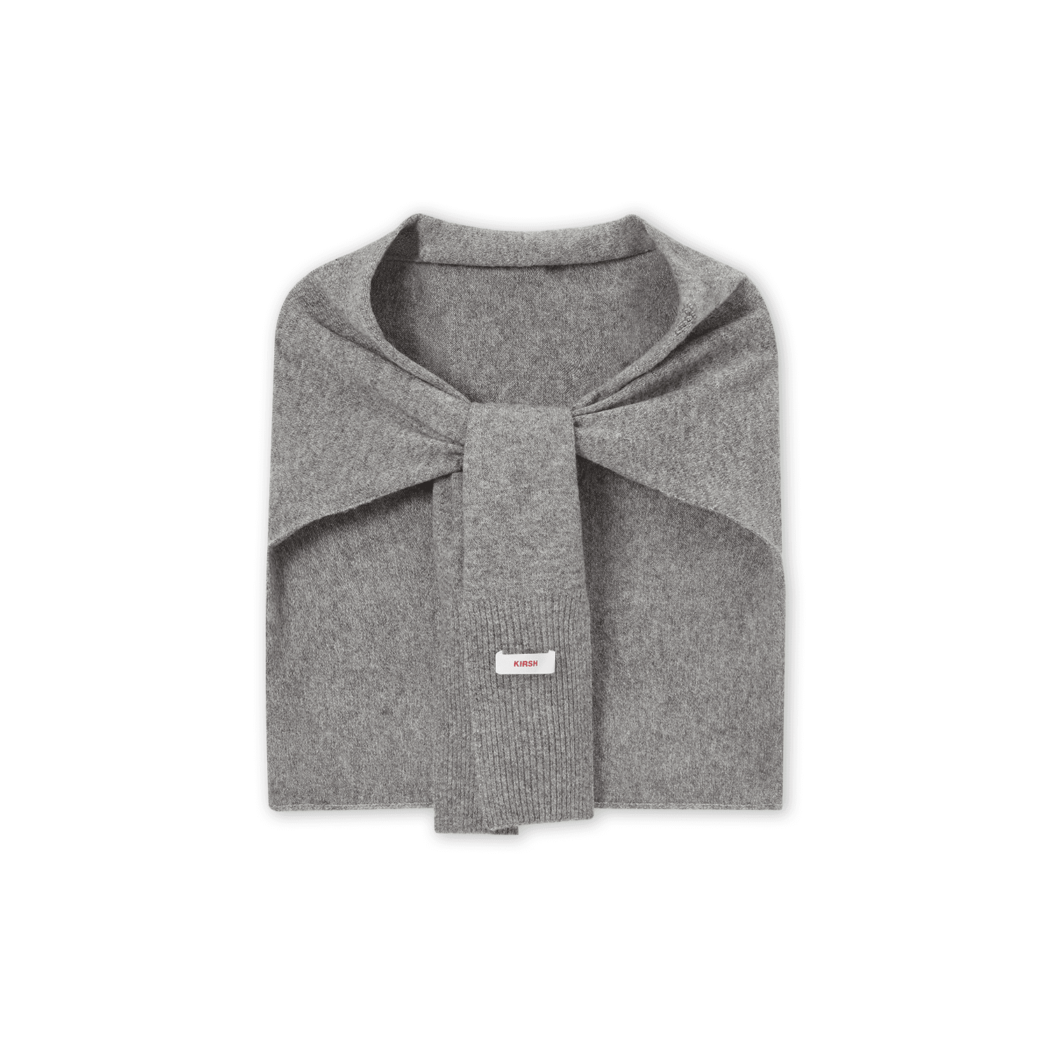 Kirsh Sheep Wool Shawls Dark Gray
