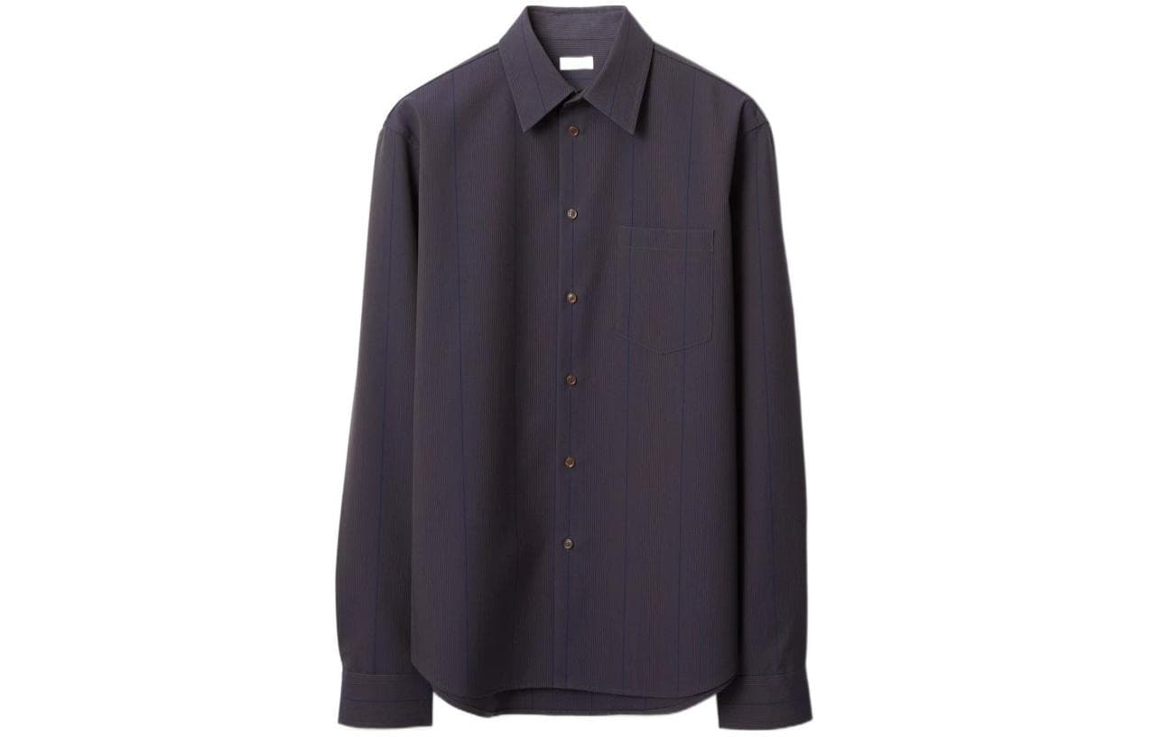 Burberry Striped Wool Shirt