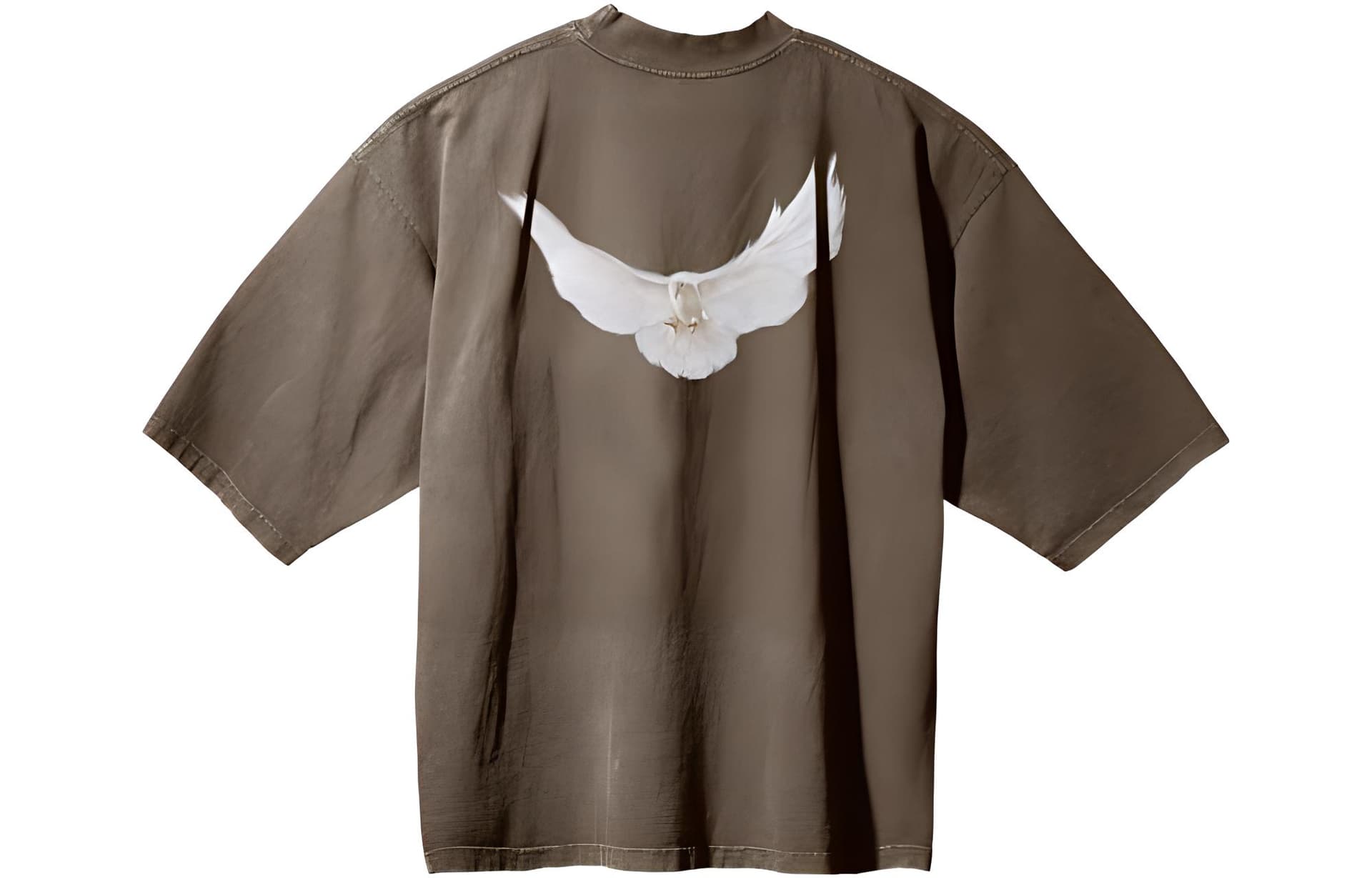 YEEZY x Gap X Balenciaga 3/4 Sleeve Tee T Shirt Brown