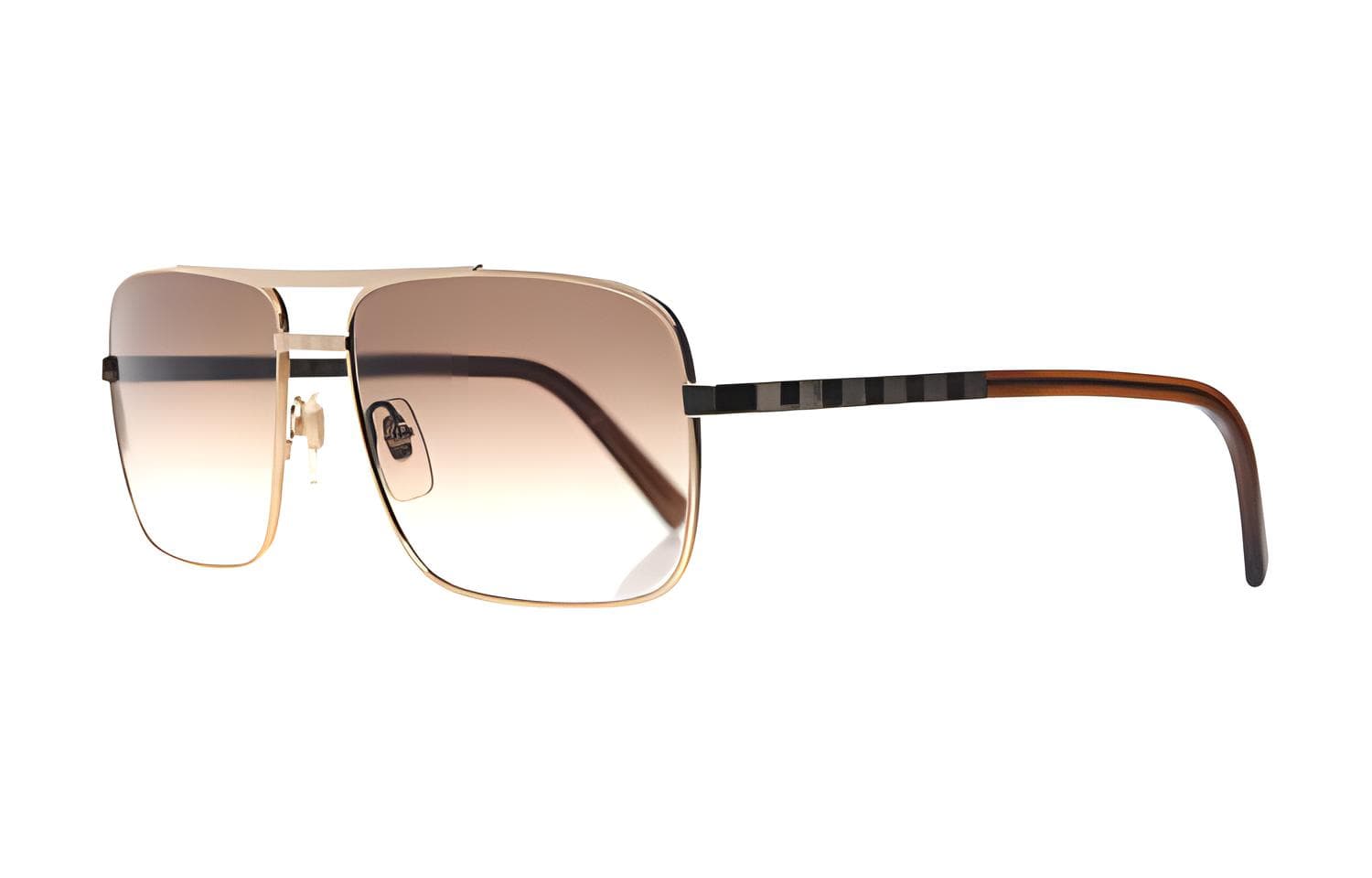 LOUIS VUITTON Attitude Sunglasses Gold