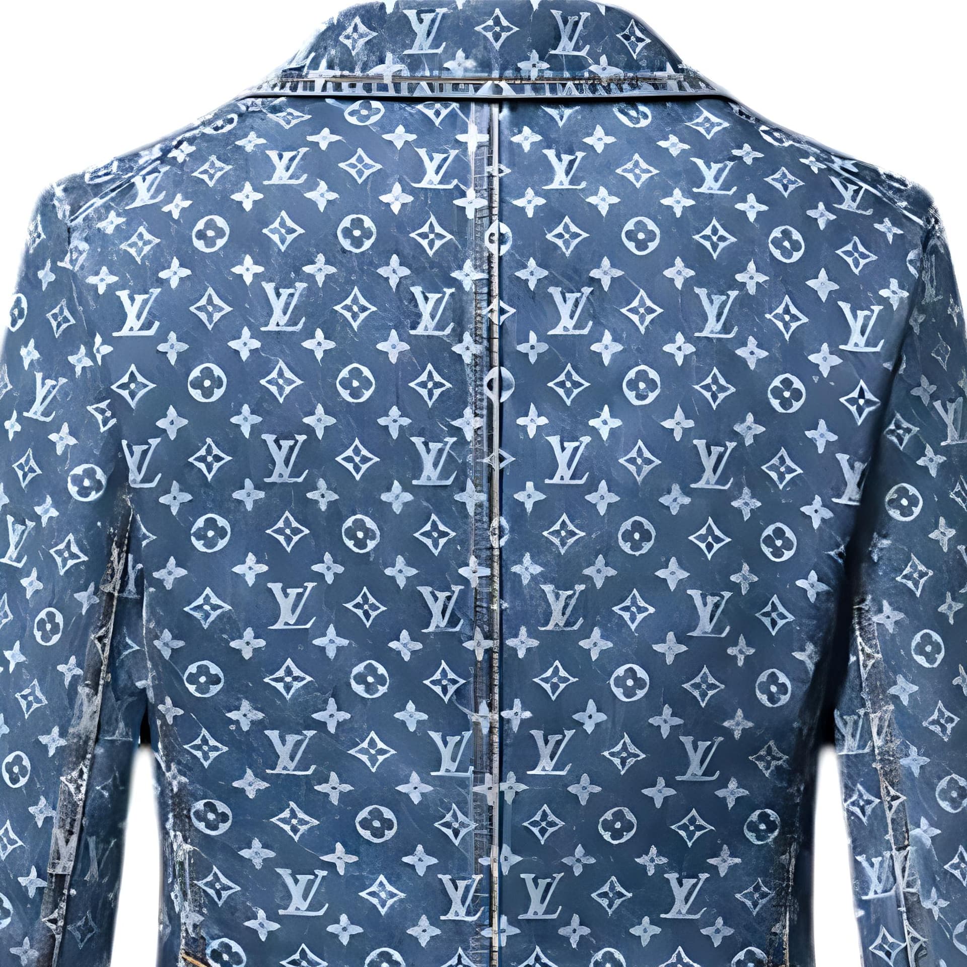 LOUIS VUITTON Lv X Ac Monogram Preppy Blazer