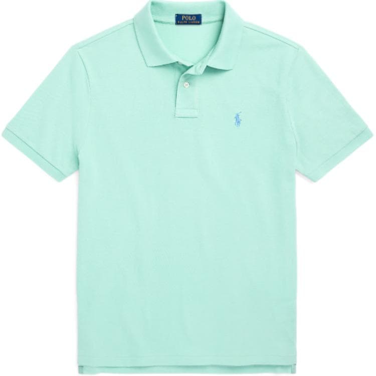 Polo Ralph Lauren Polo Shirt Custom Slim Fit Mint Green