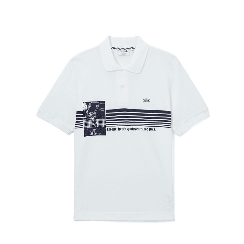 LACOSTE French Made Cotton Polo Shirt