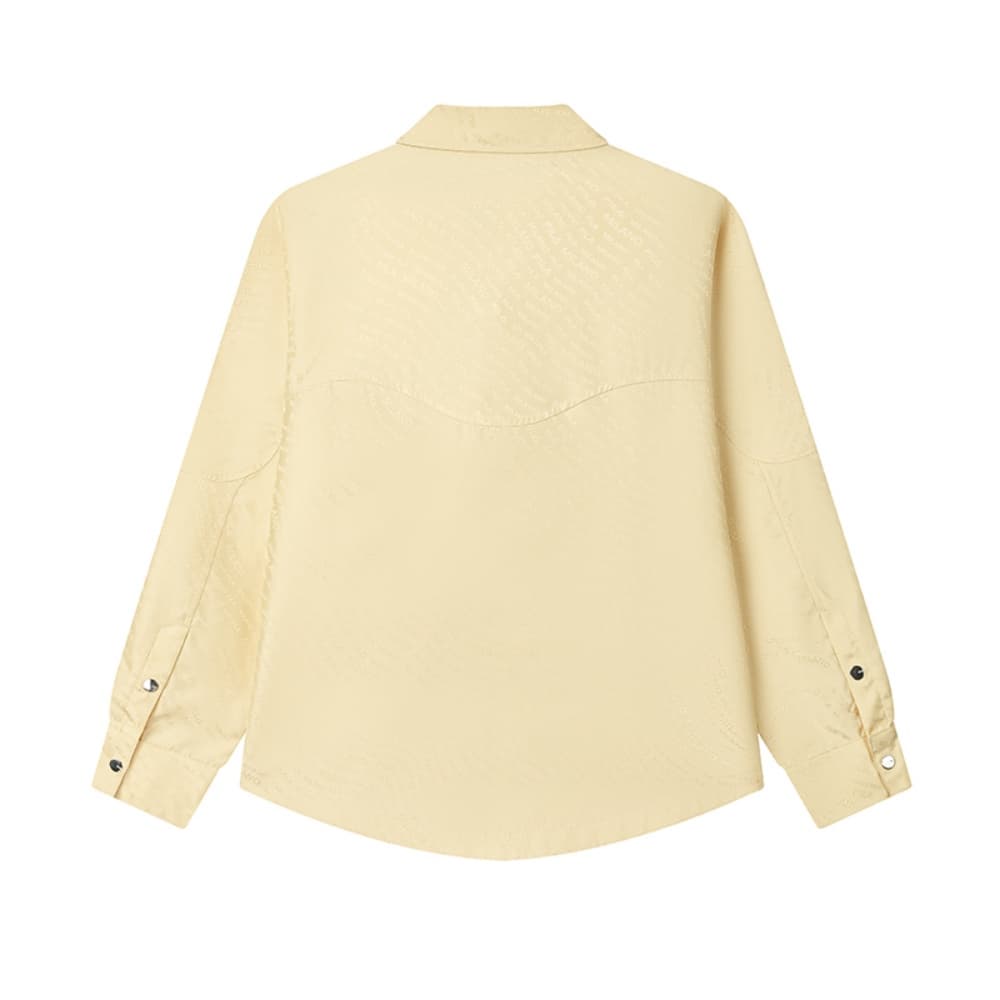 FILA MILANO Shirt Lightly Ripe Wheat Yellow
