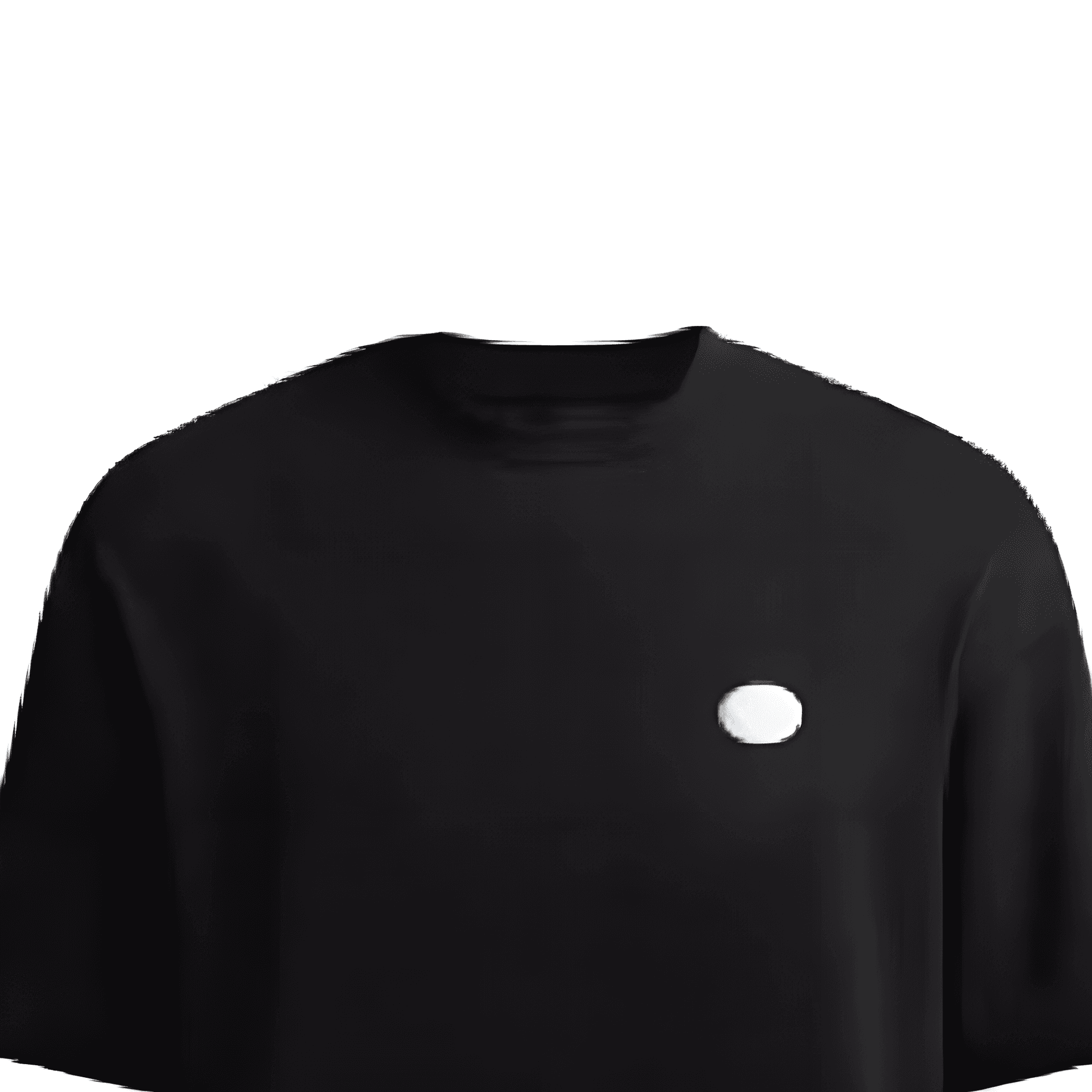 EMPORIO ARMANI T Shirts Black Crew Neck Moderate Straight Fit