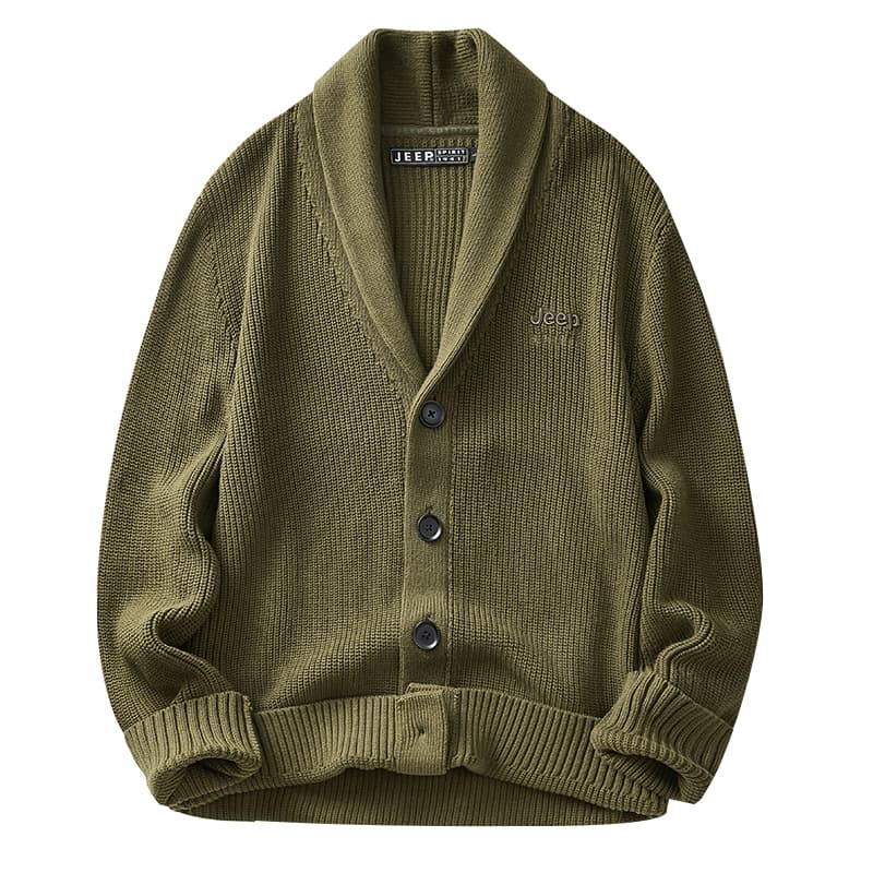 JEEP SPIRIT Winter Knitwear Army Green