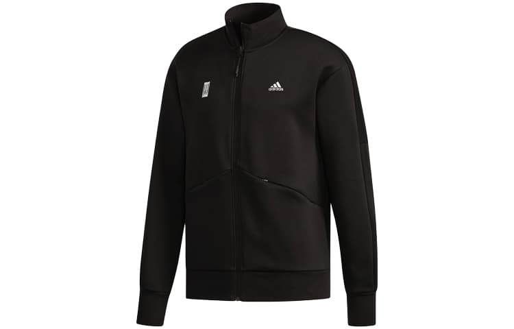 Adidas Wuji Series Jackets Black Stand Collar Moderate Other
