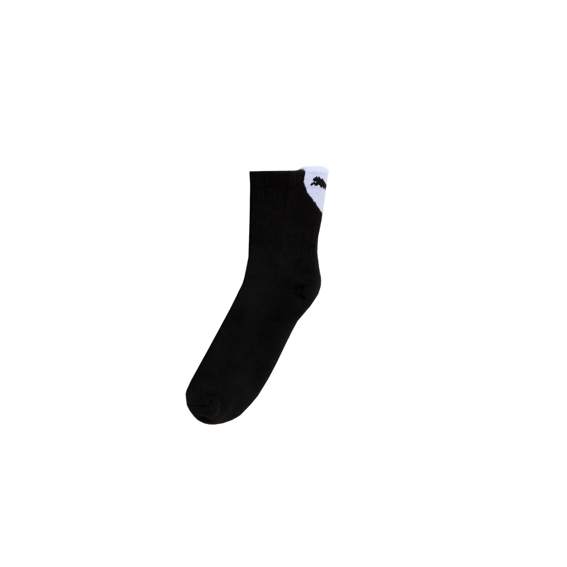 PUMA Calcetines Cortos De Corte Bajo De Media Felpa Para Mujer 3 Pares Black White02