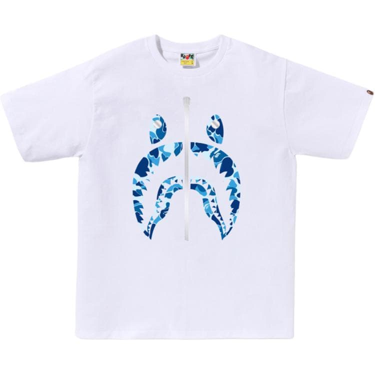 A Bathing Ape graphicprint TShirt White Blue