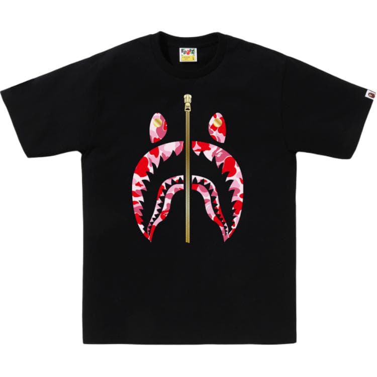 A Bathing Ape graphicprint TShirt Black Red