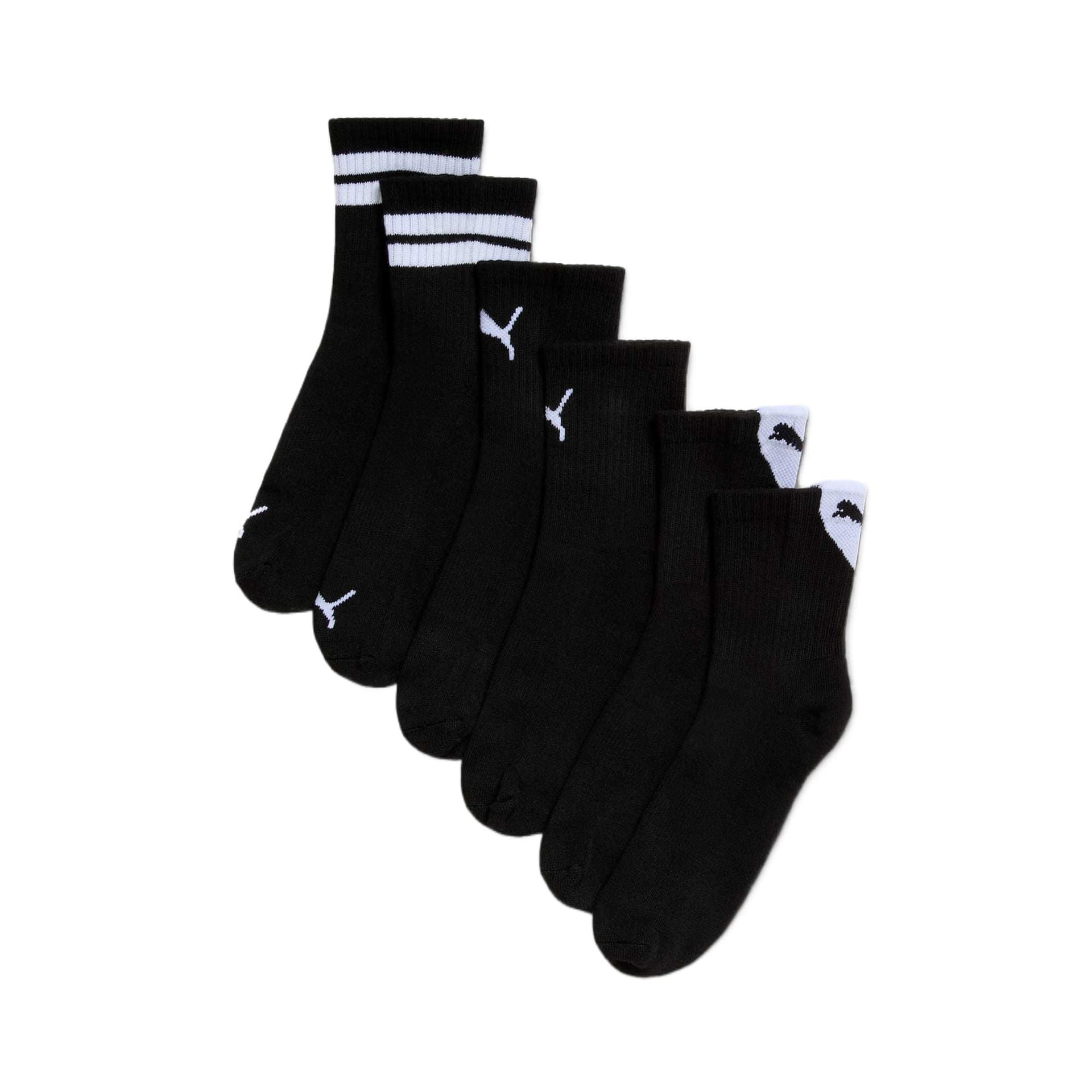 PUMA Calcetines Cortos De Corte Bajo De Media Felpa Para Mujer 3 Pares