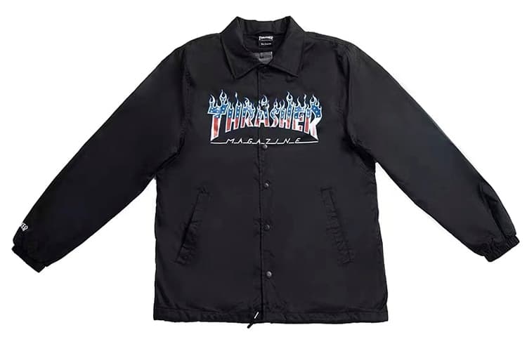 Thrasher Jacket Japan Version Black