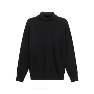 EMPORIO ARMANI Virgin wool Regular fit Mock neck Jumper