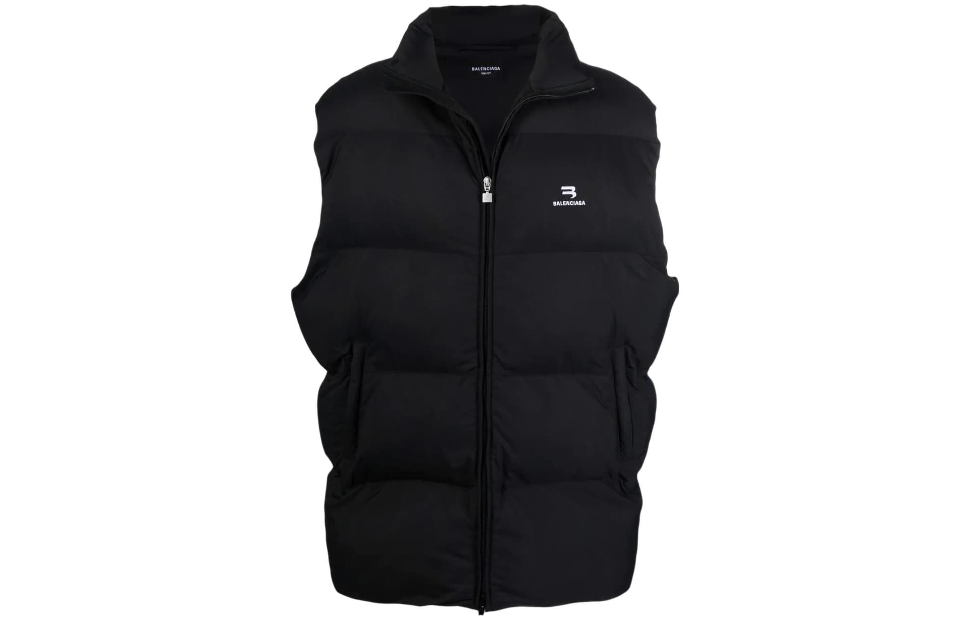 Balenciaga Sporty B Cosy Gilet Black