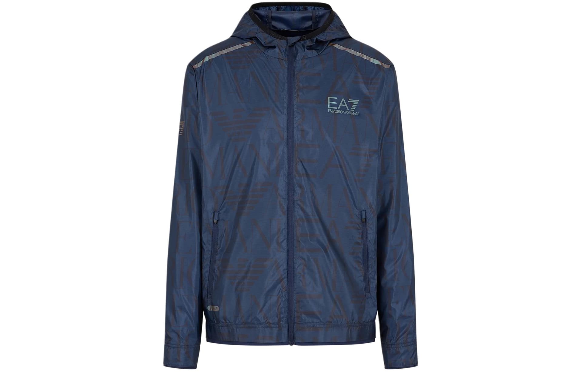 EMPORIO ARMANI EA7 SS24 Jackets & Marine Blue