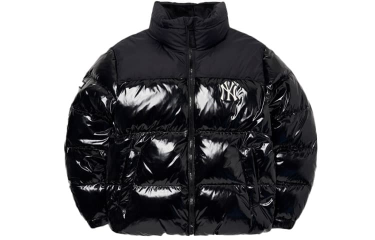 MLB Down Jacket Winter, Short Black Black