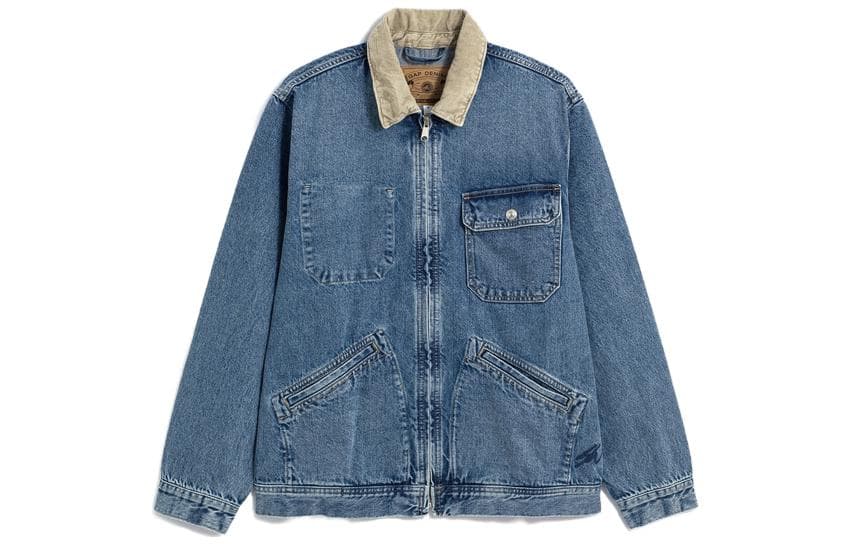 GAP Re Issue Γ Sean Wotherspoon Denim Chore Jacket With Washwell