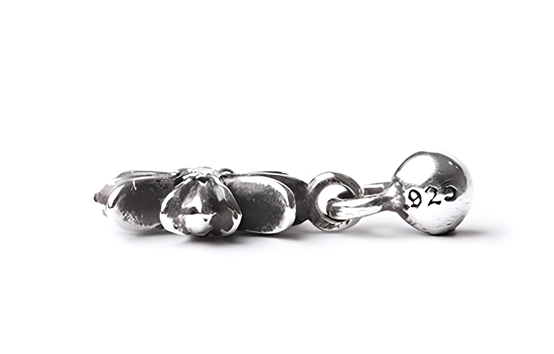 Chrome Hearts cross drop earring