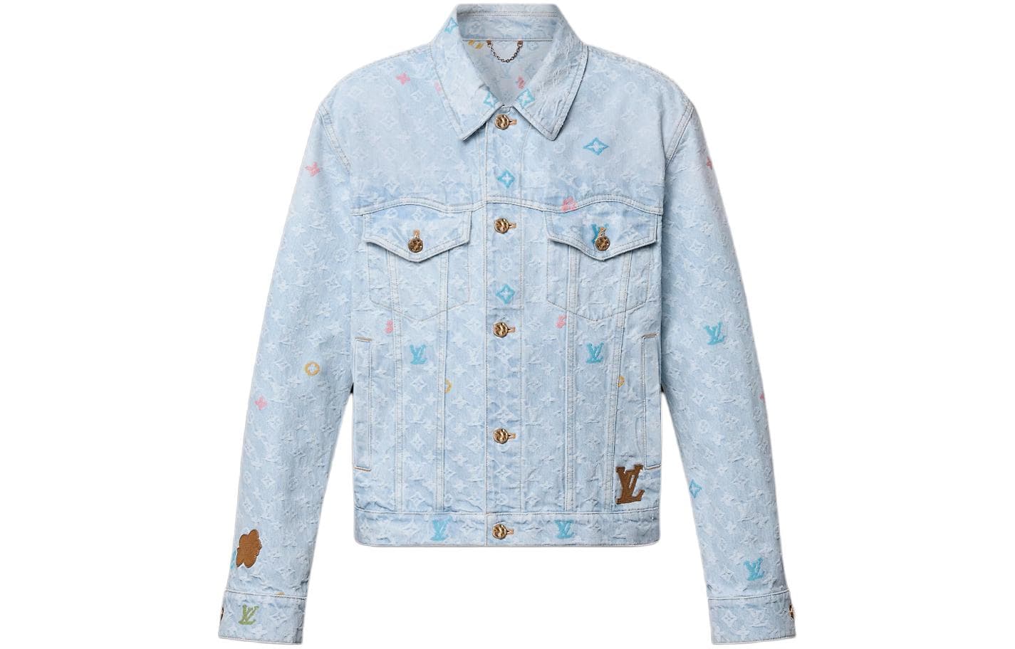 LOUIS VUITTON By Tyler The Creator Monogram Denim Jacket