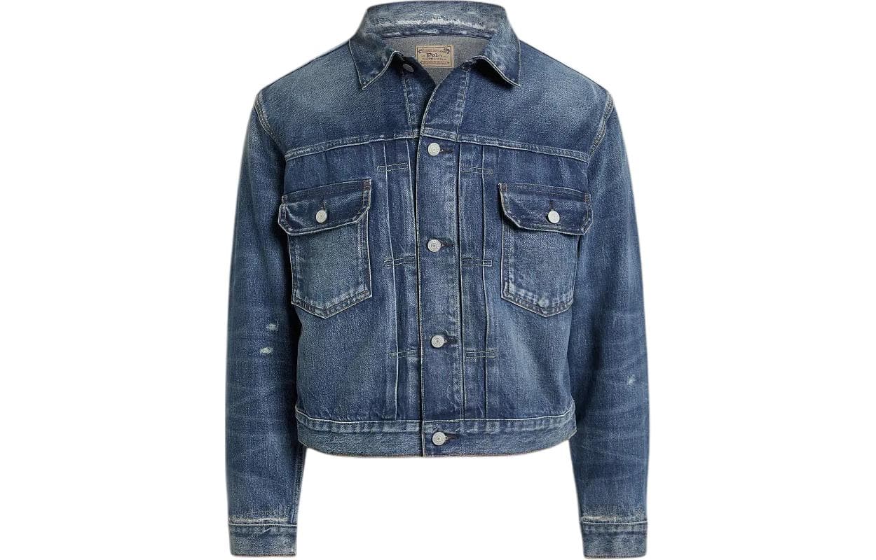 Polo Ralph Lauren SS24 Denim Jacket Loose Fit Indigo Indigo