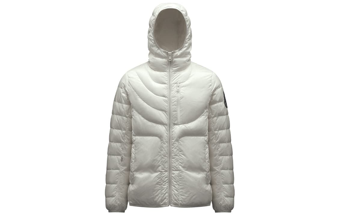 Moncler Down Jacket White White