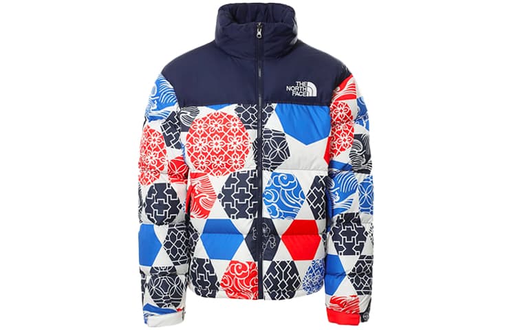 THE NORTH FACE 1996 Retro Nuptse Ic Geo Print Jacket