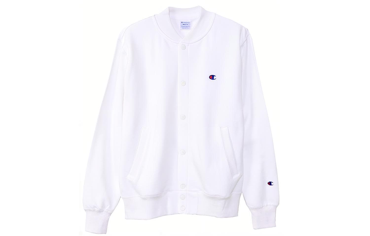 Champion Baseball Jacket Japan Version White White