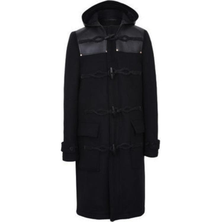Givenchy Black Hooded Moderate Straight Fit Black