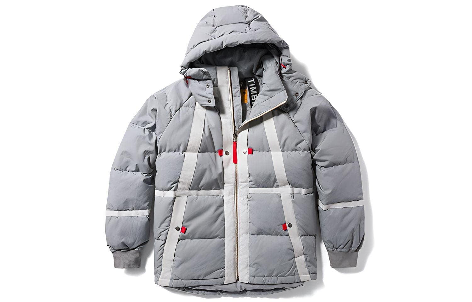 Timberland x CHRISTOPHER RAEBU Future73 Down Jacket Gray Gray