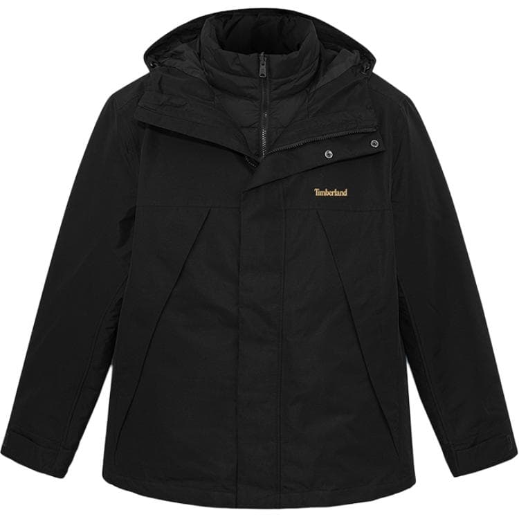 Timberland Waterproof, Windproof, Breathable, Thermal Windbreaker Jacket Black