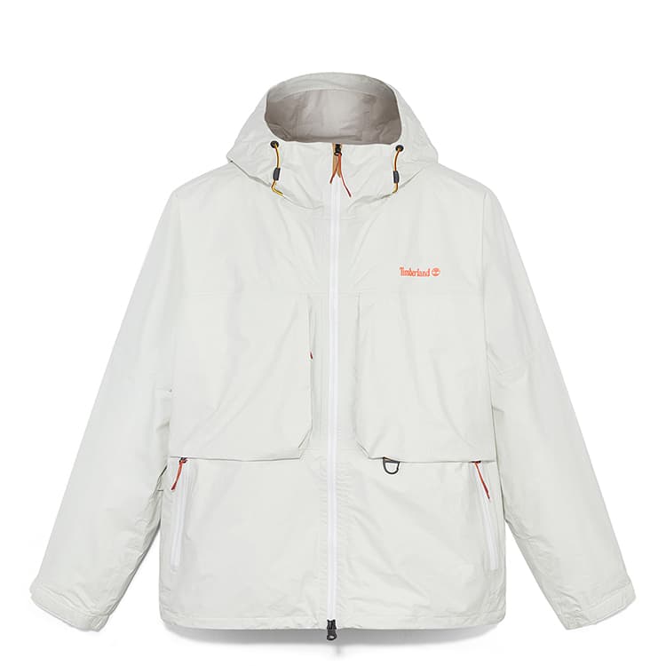 Timberland Waterproof, Windproof, Breathable Windbreaker Jacket Ivory