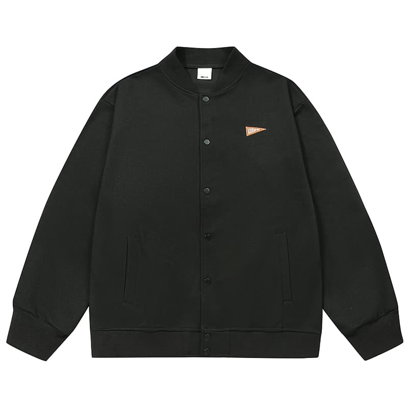 LISENPOK Baseball Jerseys Black Baseball Collar Moderate Black