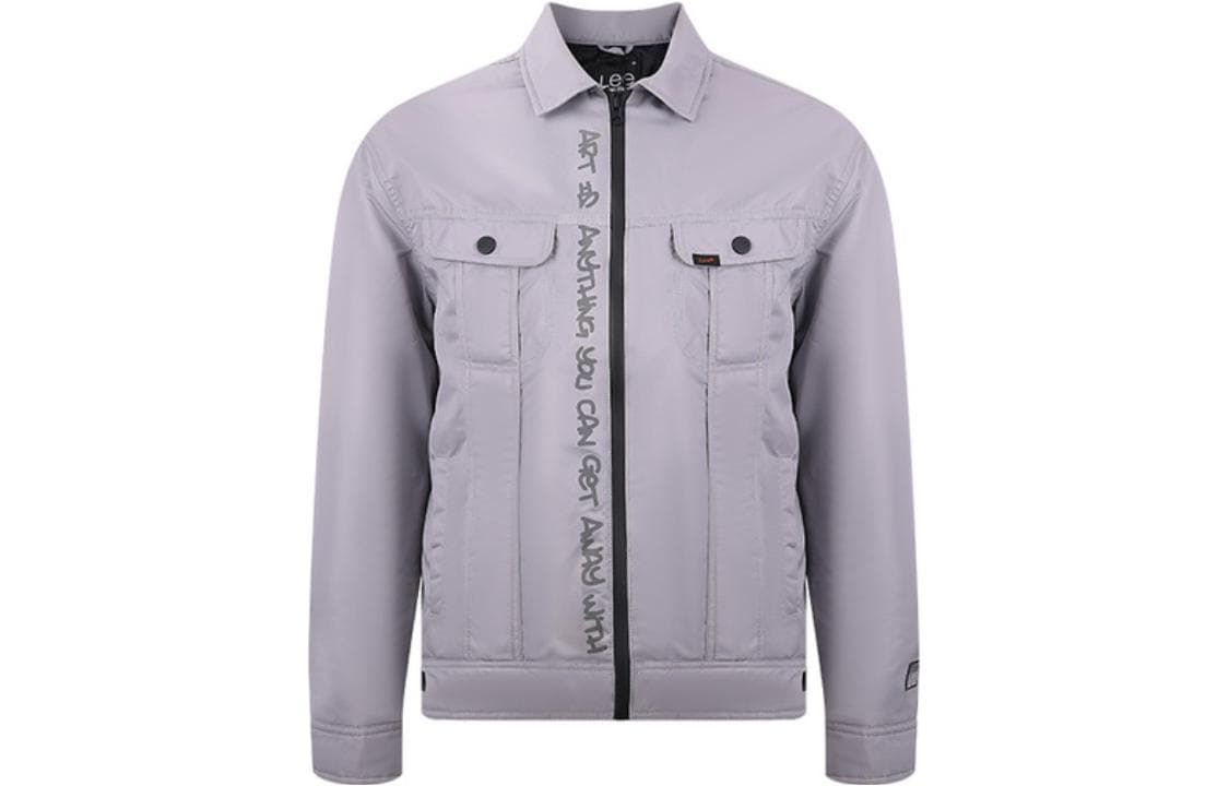 Lee Puffer Jacket Silver Gray Silver Gray