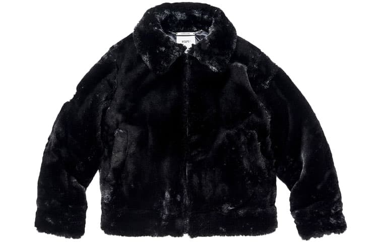 WTAPS Furs Lapel Moderate Black