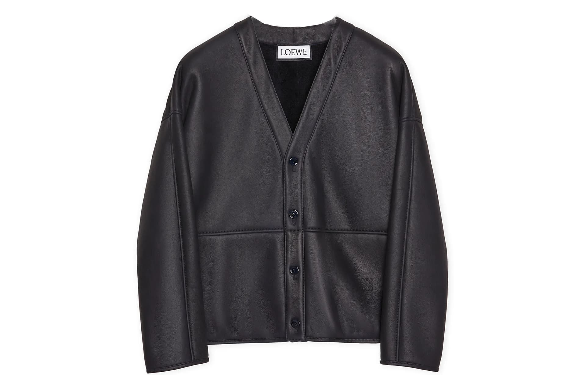 LOEWE SS24 Jacket Marine Blue Marine Blue