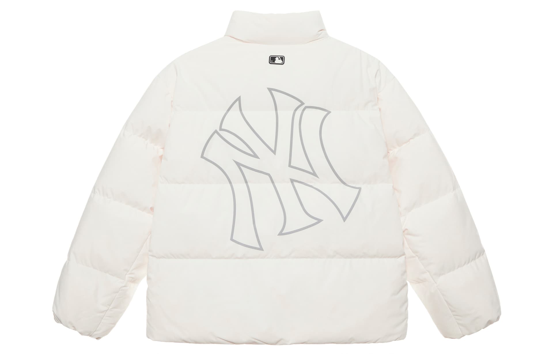 MLB New York Yankees Basic Collection FW24 Down Jacket Cream