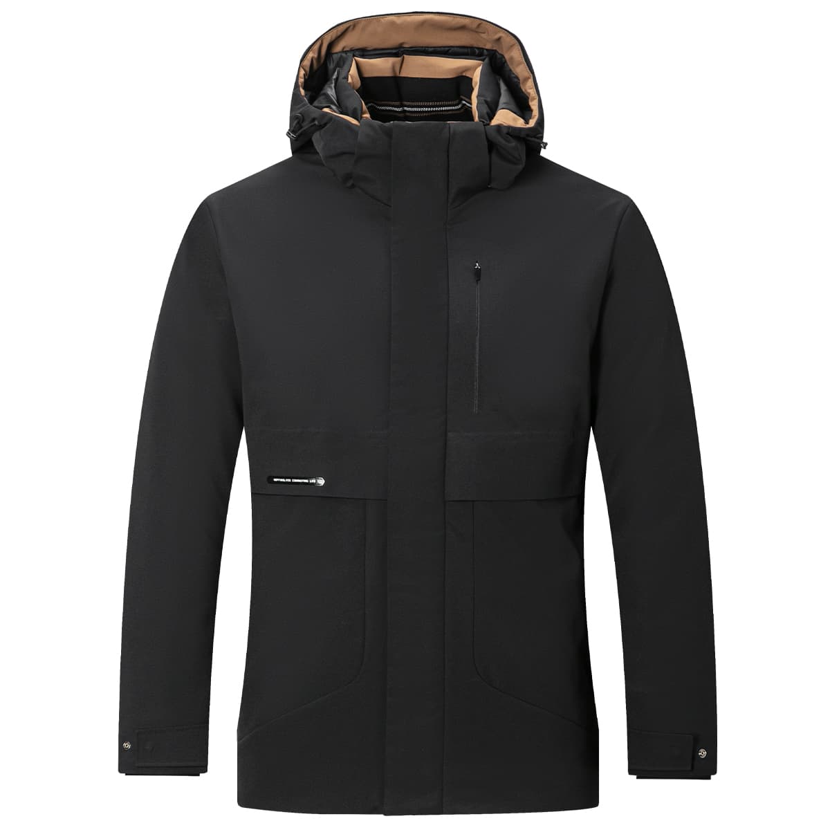 SEPTWOLVES Down Jackets Stand Collar Thin Straight Fit