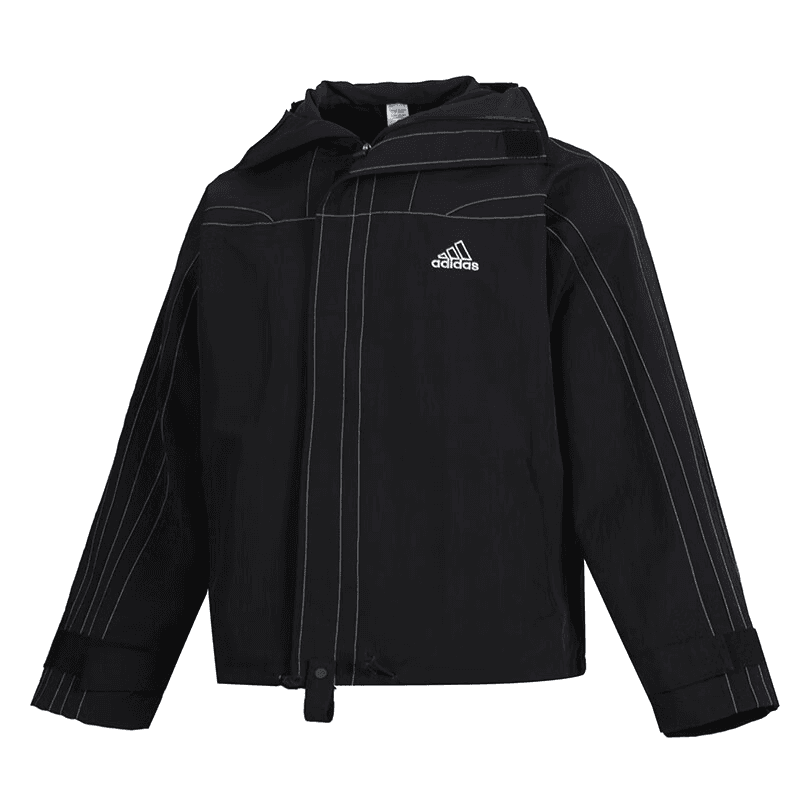 Adidas Jackets Black Hooded Moderate Other