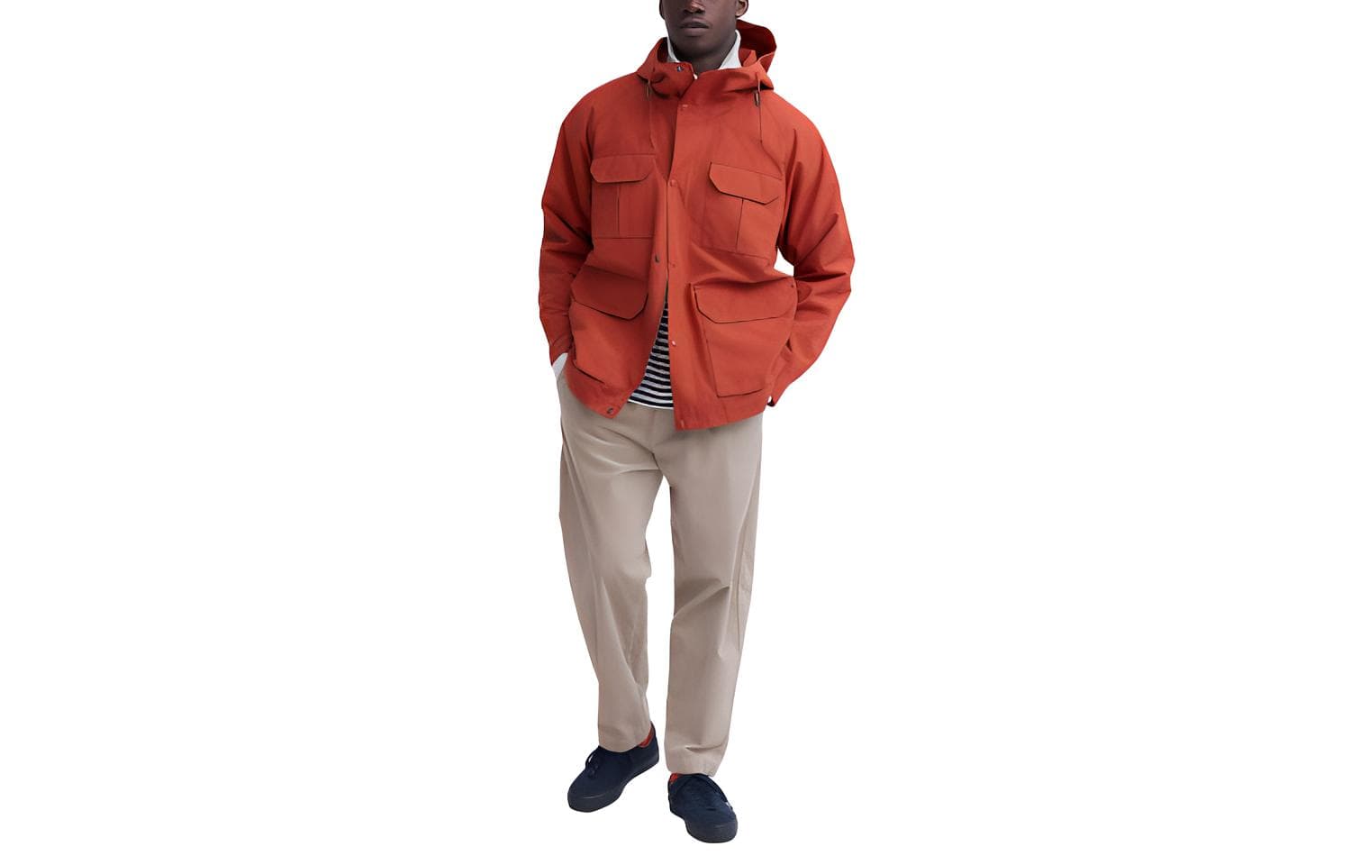 UNIQLO Beige Moderate Straight Fit