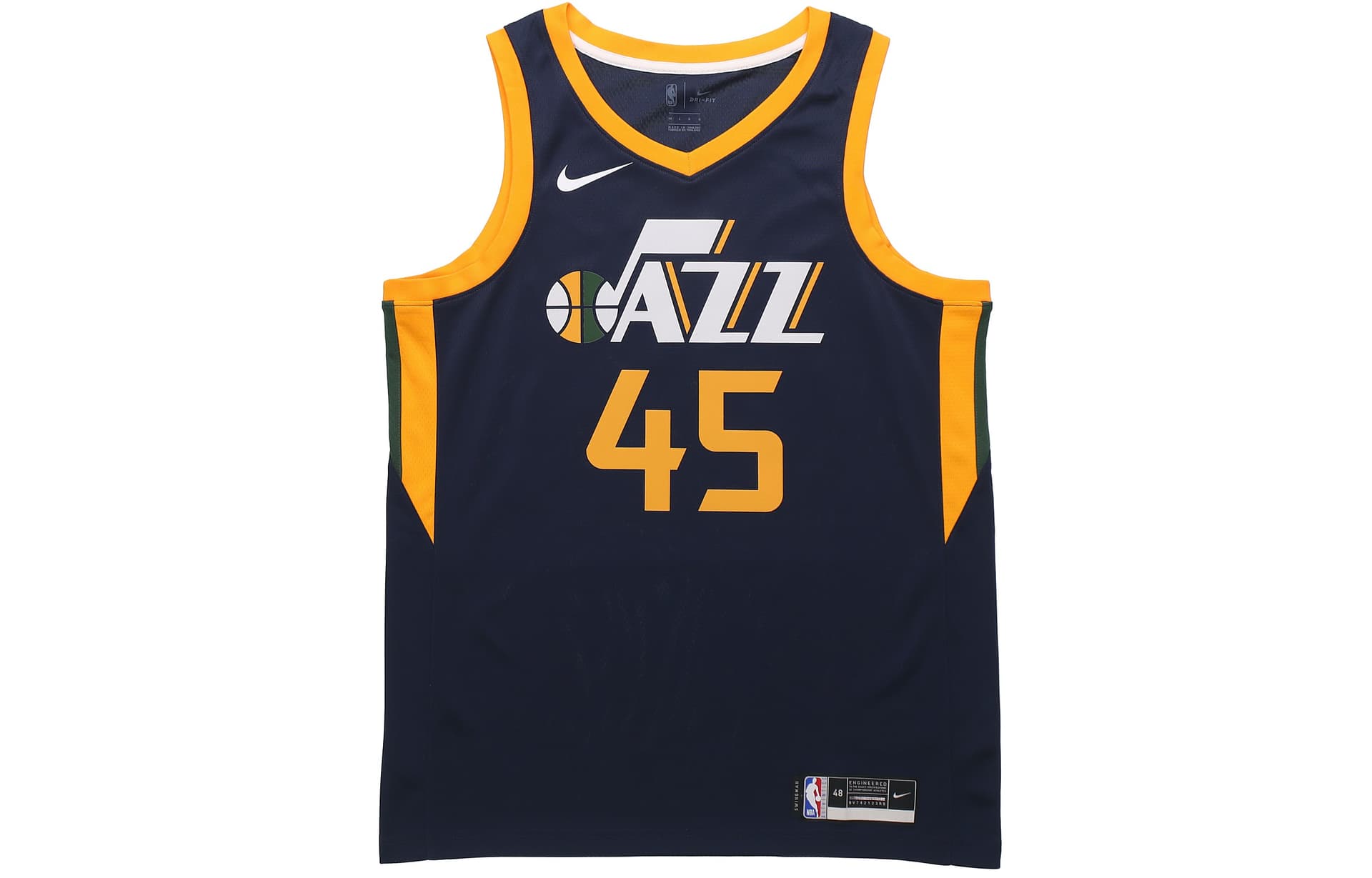 Nike NBA Jersey University Dark Blue/Sun Yellow