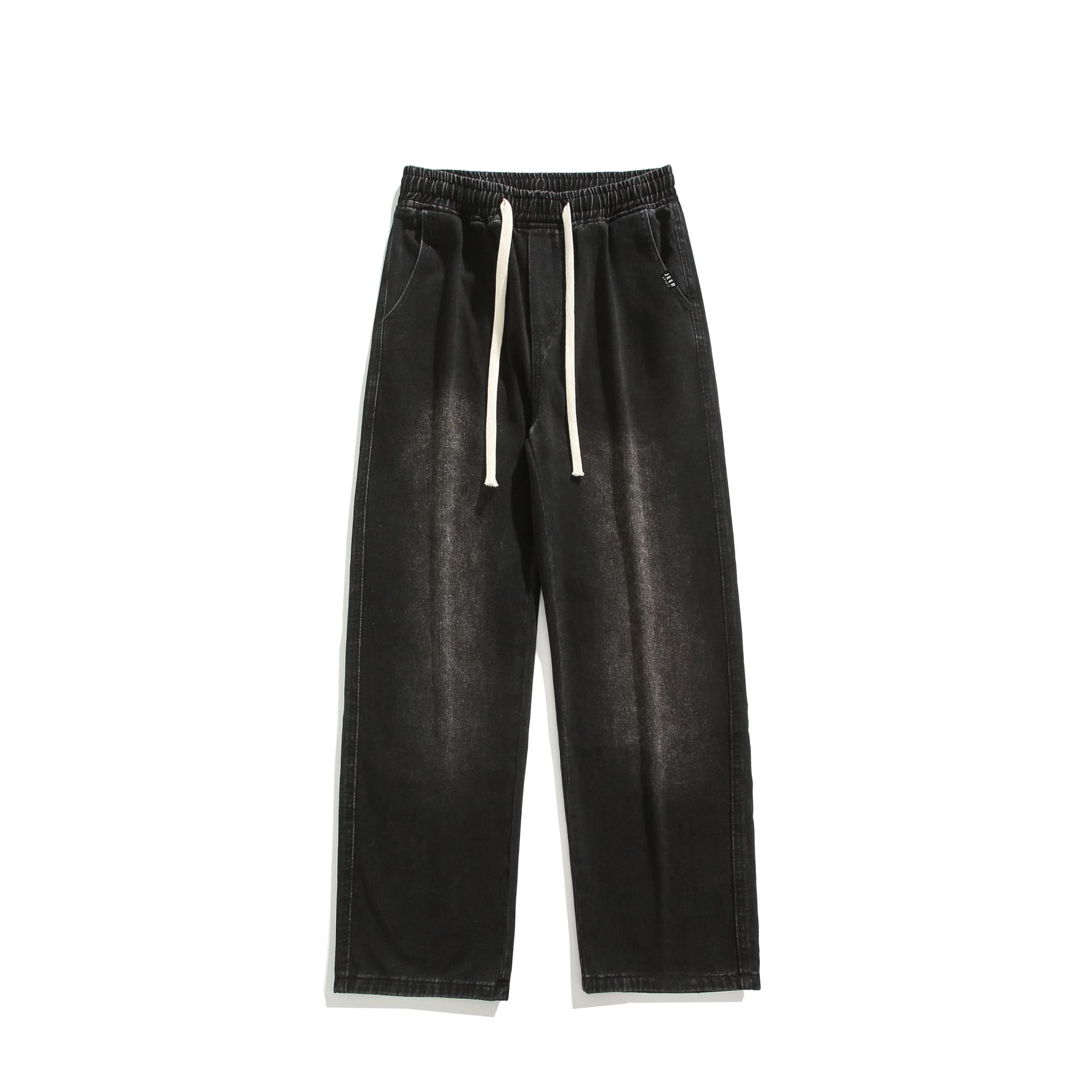 JEEP SPIRIT Jeans Moderate Straight Fit Black