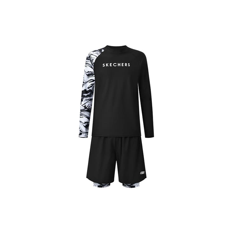 Skechers Swimsuit Set Black Black