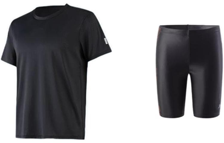 361° Swimsuit Sets Moderate Set (black + black blue bottom)