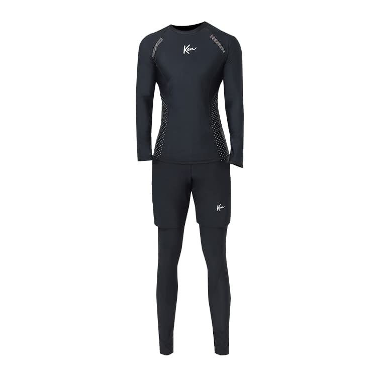 Barbie Swimsuit Sets Moderate Clothing Set (Black Top+Black Shorts+Black Pants)