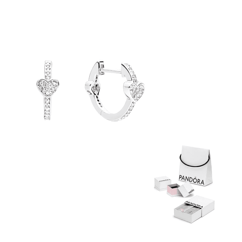 Pandora Silver Earrings Silver Silver
